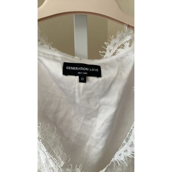 NWOT Generation Love Mariella Lace Midi Dress in White size XS - Picture 6 of 8